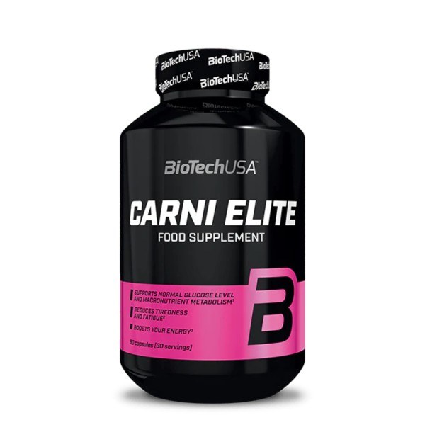 Platinum 100% L-Carnitine - 60 caps. - PonteMASfuerte