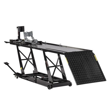 Prototype schaarlift met verwisselbaar waterstof range extender - Alles