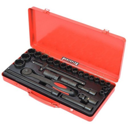 Draper 1/4 45-delige vierkante aandrijving metrische dopsleutelset | Micrometer omkeerbaar handgereedschap |zachte grip ratel | 12 metrische stopcontacten mechanica autogereedschap | metalen
