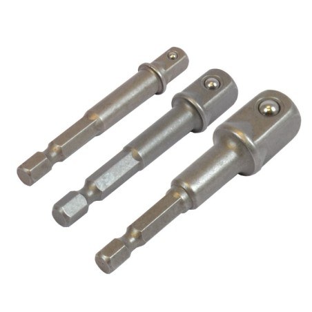 Kruiskoppeling Socket, 1/4 3/8 1/2 Chroom Molybdeen Staal Slaggewricht Swivel Socket Adapter Pneumatische Moersleutel Boor Adapter(1/4 in