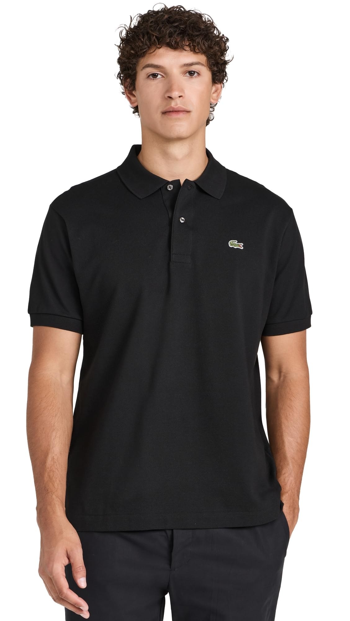 lacoste men's pima cotton soft touch polo