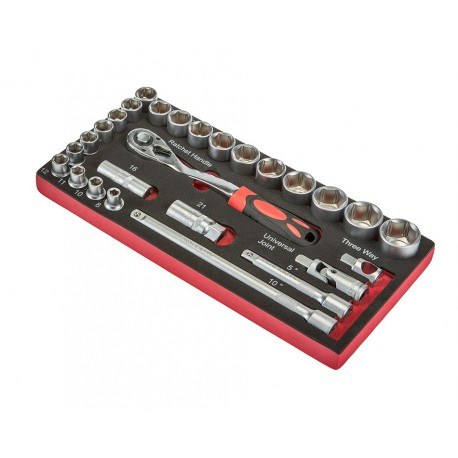 FORMAT Bit-Steckschlüssel 24 Mm – 1/2 Zoll Antrieb, Aus Chrom-Vanadium-Stahl